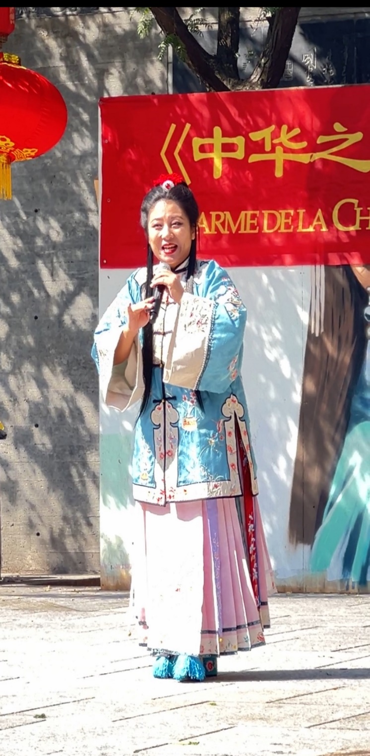 A person in traditional dress Description automatically generated